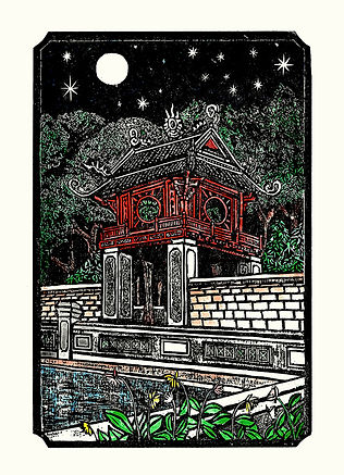 specialists illustration ho chi minh Jack Clayton Art Saigon Print Shop