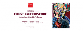 Vin Gallery proudly presents “CUBIST KALEIDOSCOPE: Explorations of the Mind’s Canvas” by Dylan Gill.